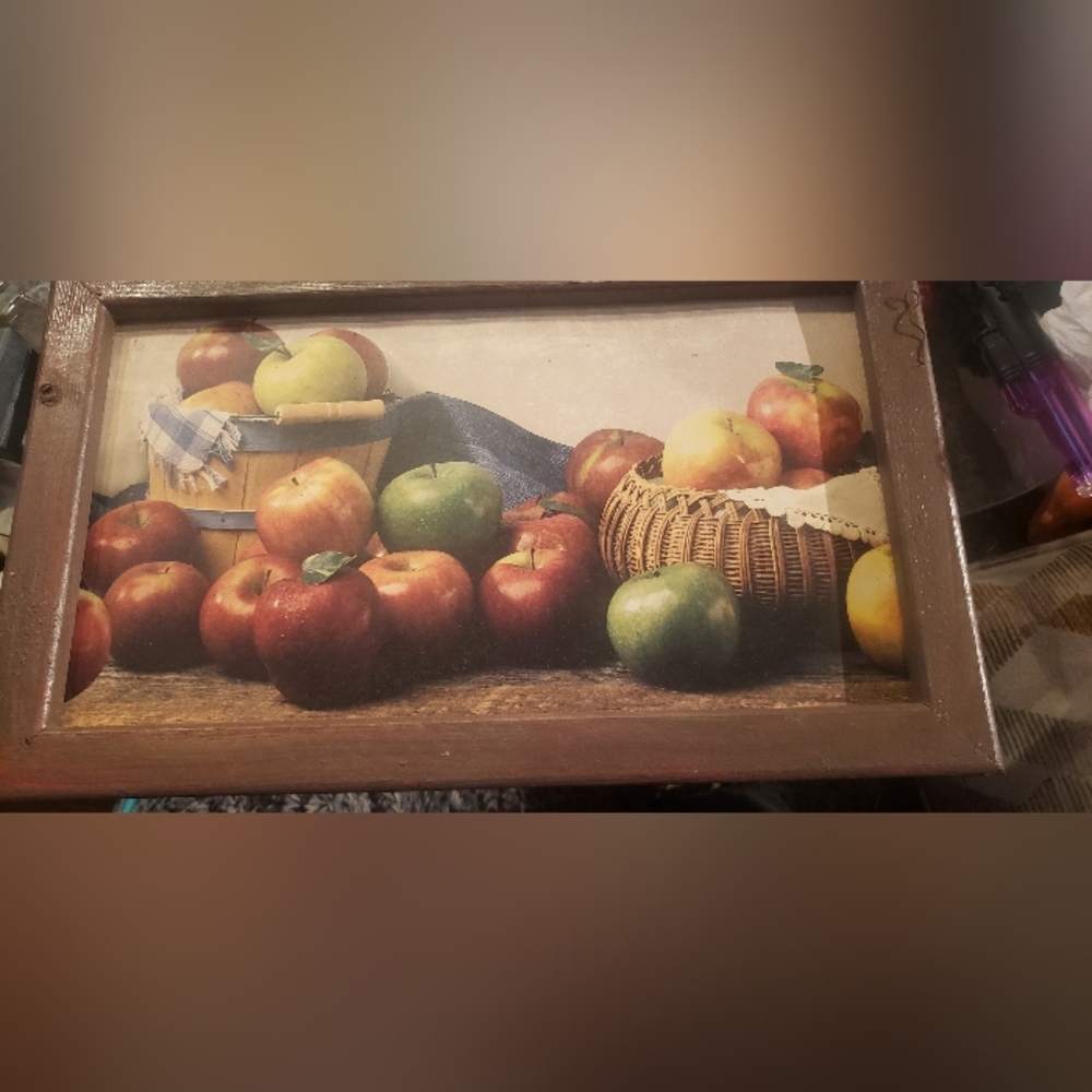 Very old apple decor